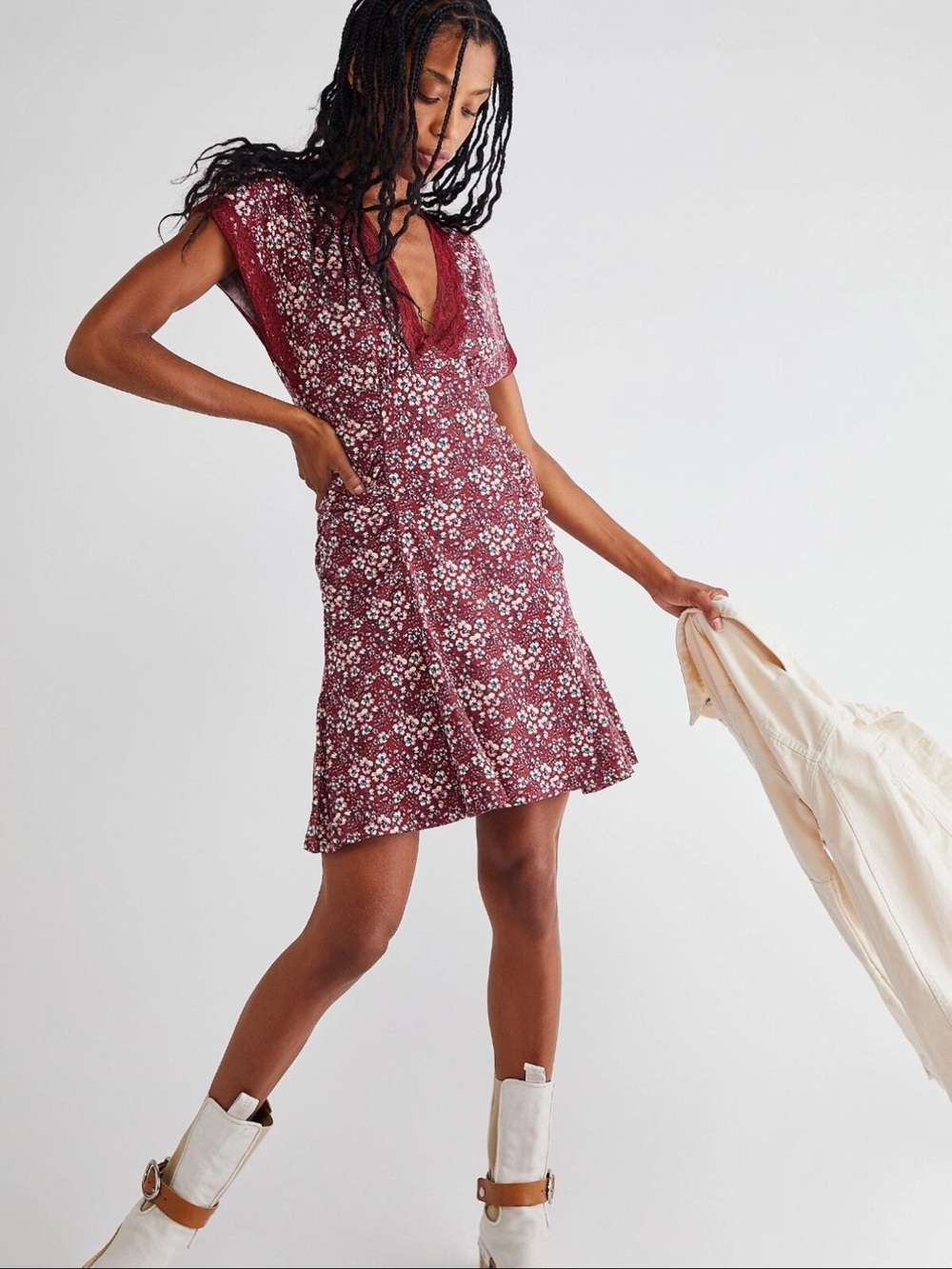 Free People Sweet Talker Mini Dress Size Small